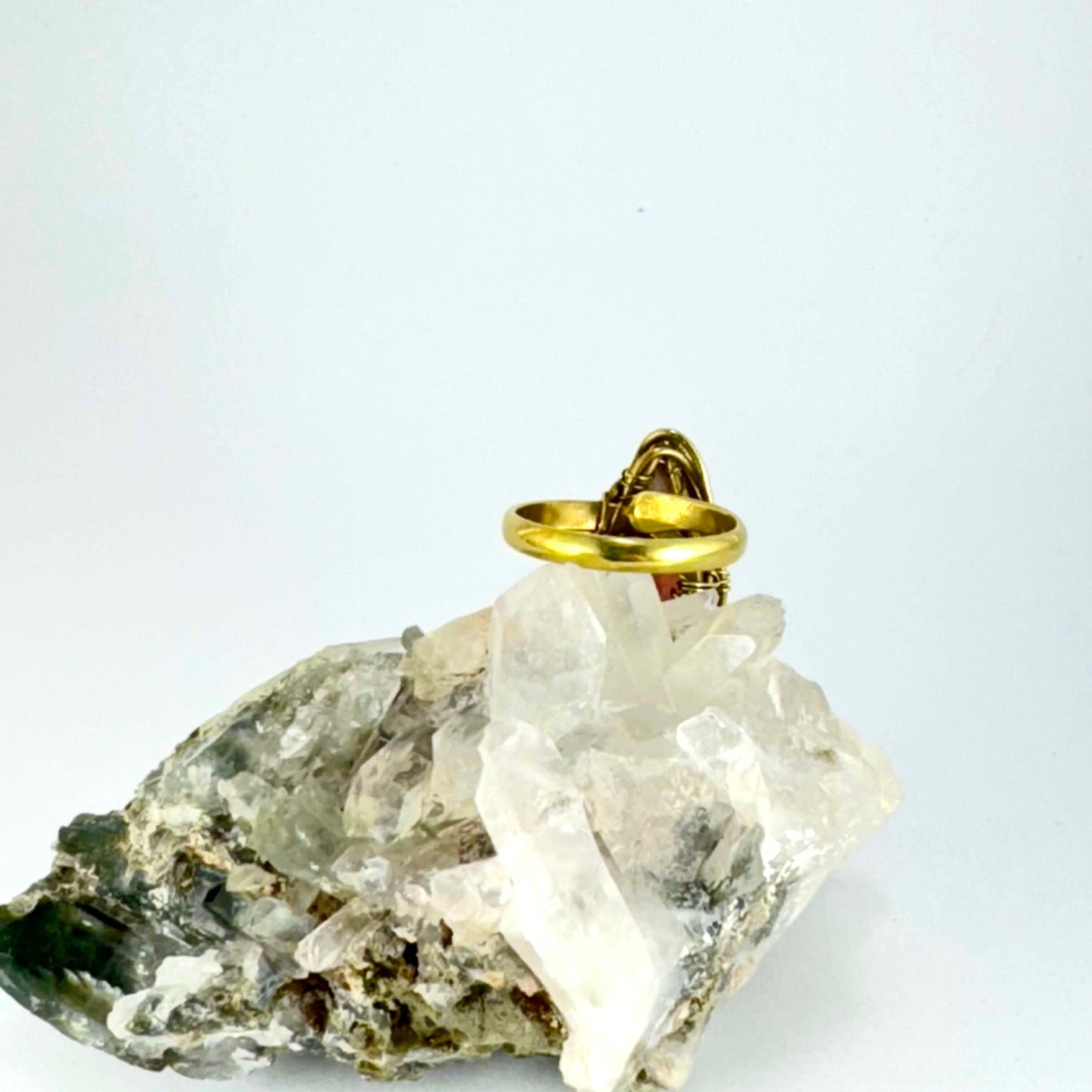 Anillo de rodocrosita #1