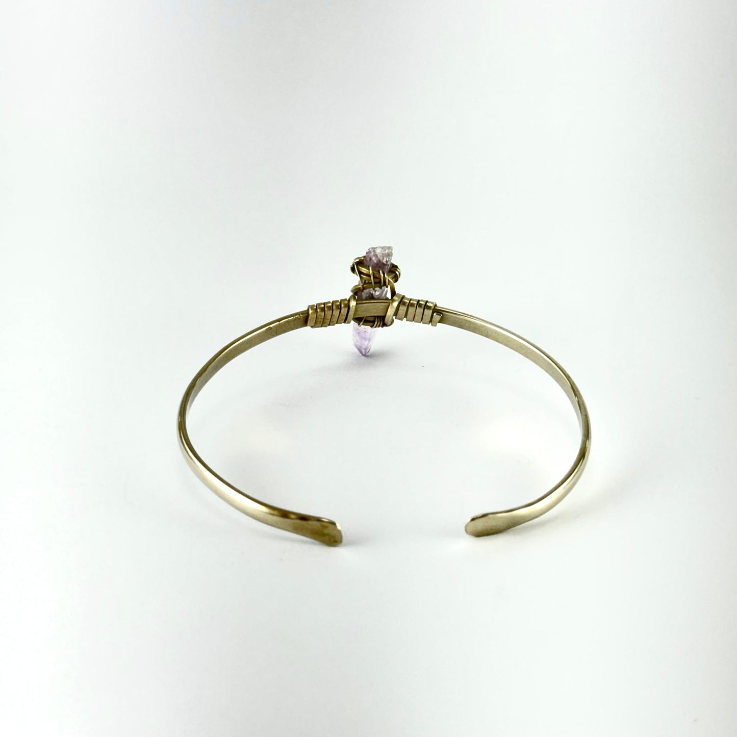 Pulsera de amatista en alpaca