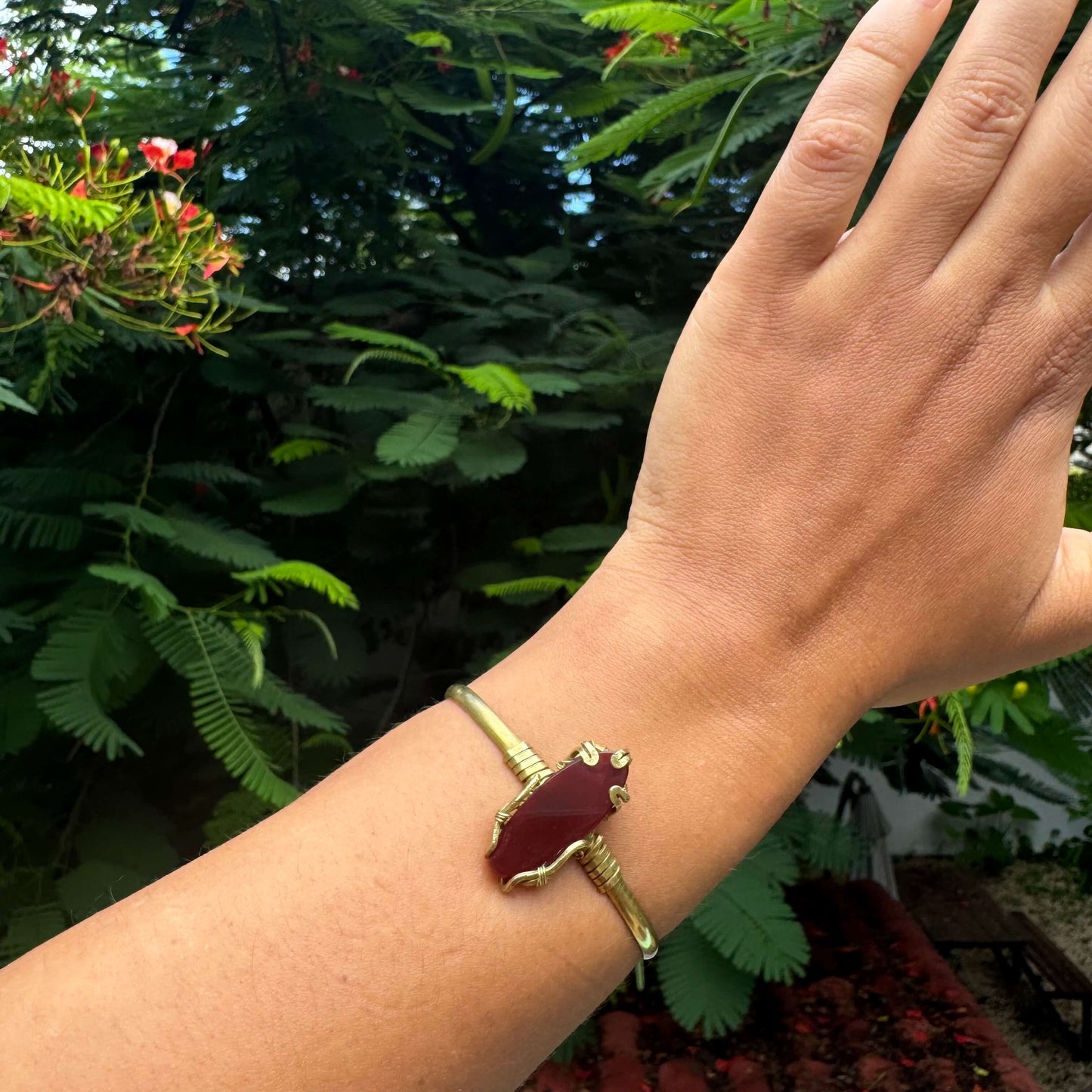 Pulsera de Ágata Cornalina