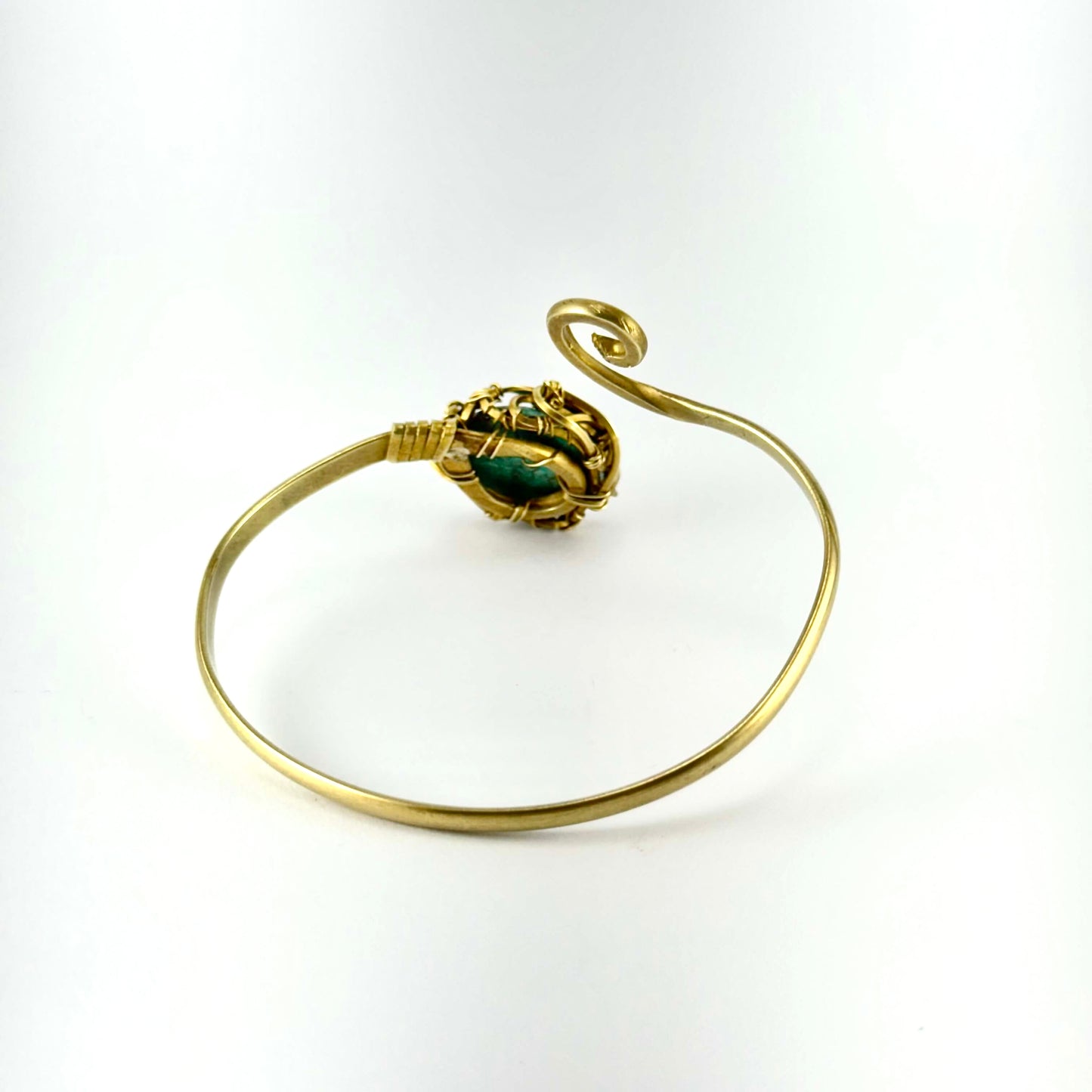 Pulsera de Turquesa en latón