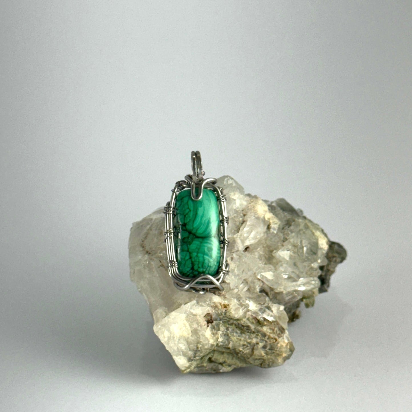 Small Malachite Pendant