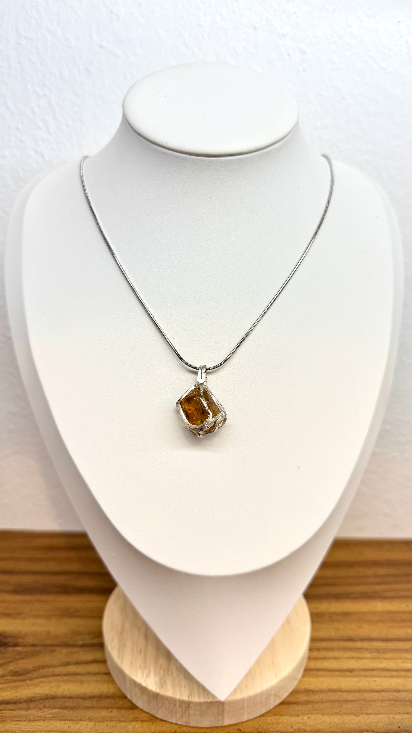 Dije de Ámbar con mosca primitiva y mosquito