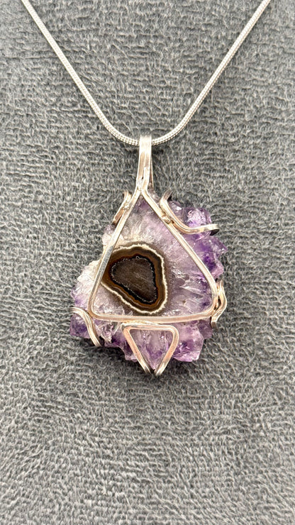 Amethyst-Stalaktit