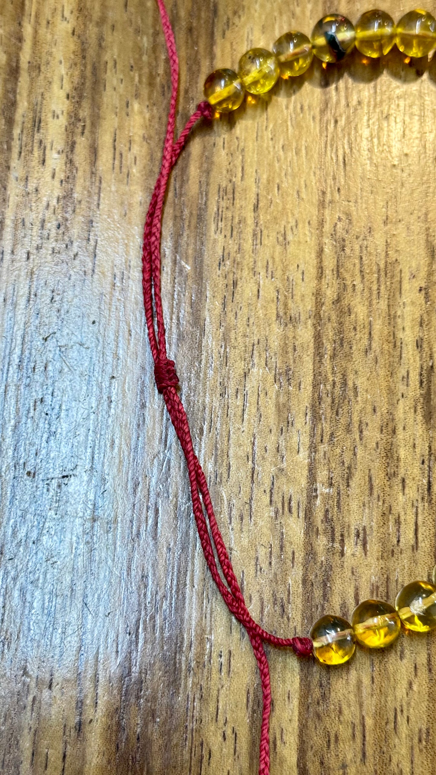 Collar de esferas de Ámbar