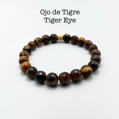 Pulseras de piedras naturales