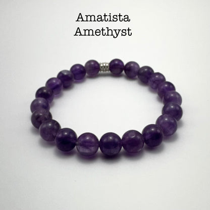 Pulseras de piedras naturales