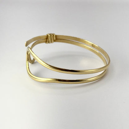 Pulseiras ajustáveis de latão
