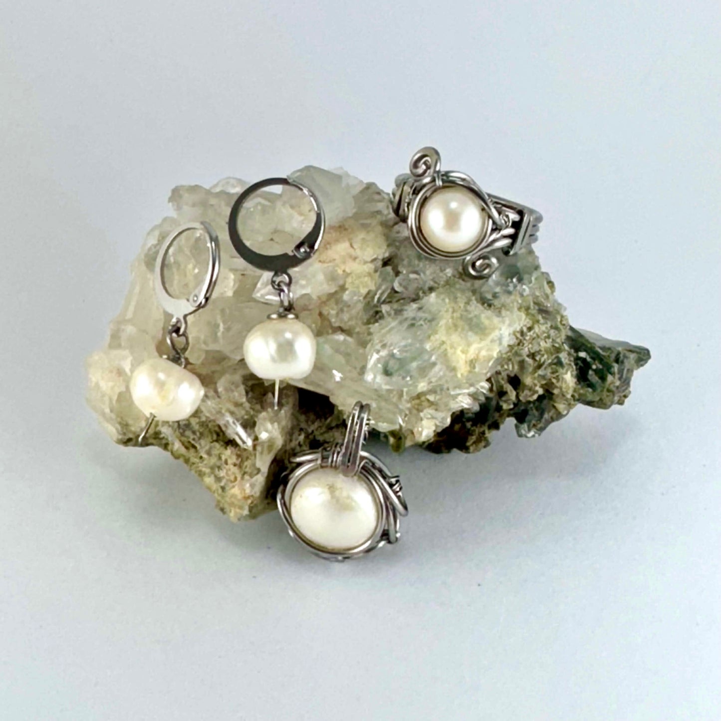Ensemble de perles de rivière