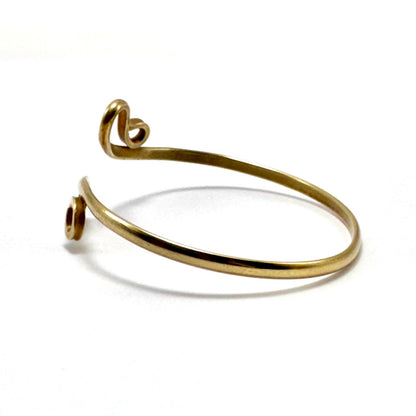 Pulseras de latón ajustables