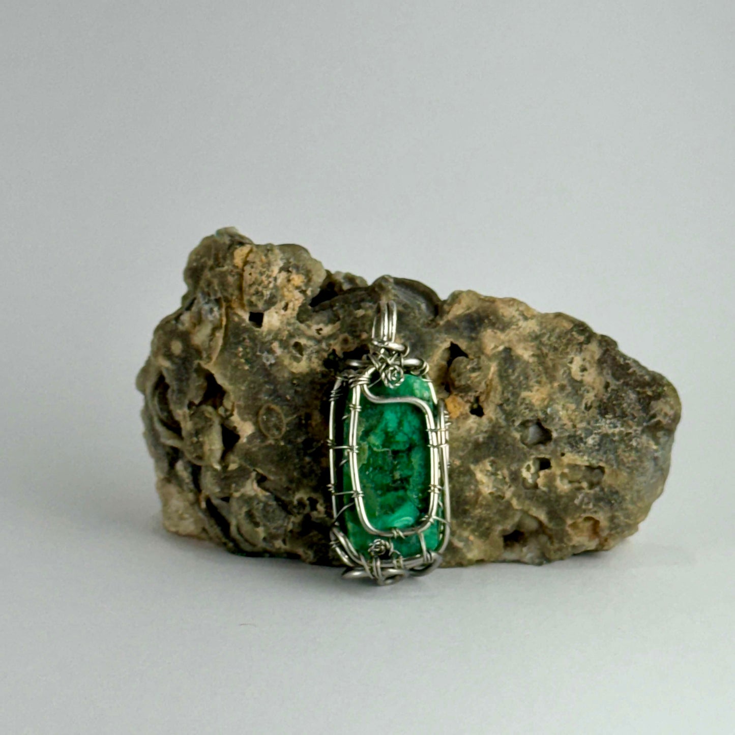 Small Malachite Pendant