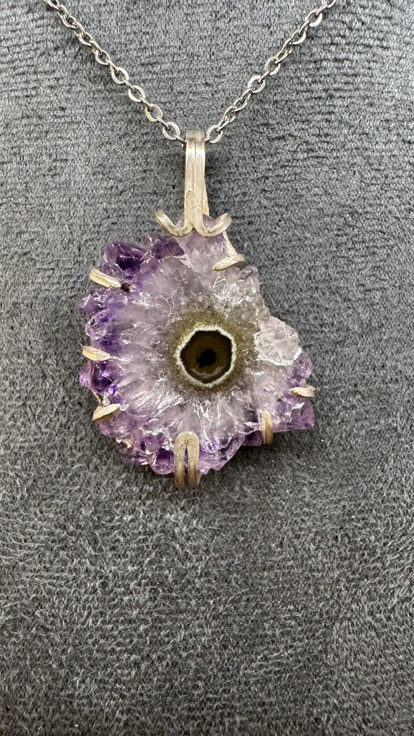 Estalacita de Amatista