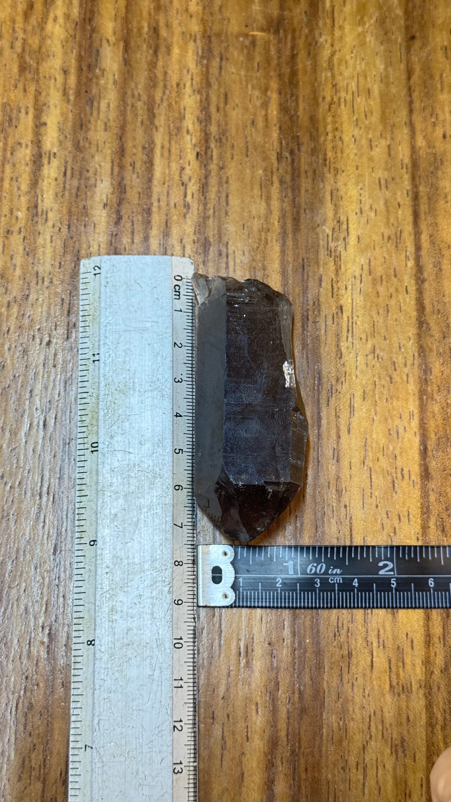 Colgante de Cuarzo ahumado en bruto. Por encargo