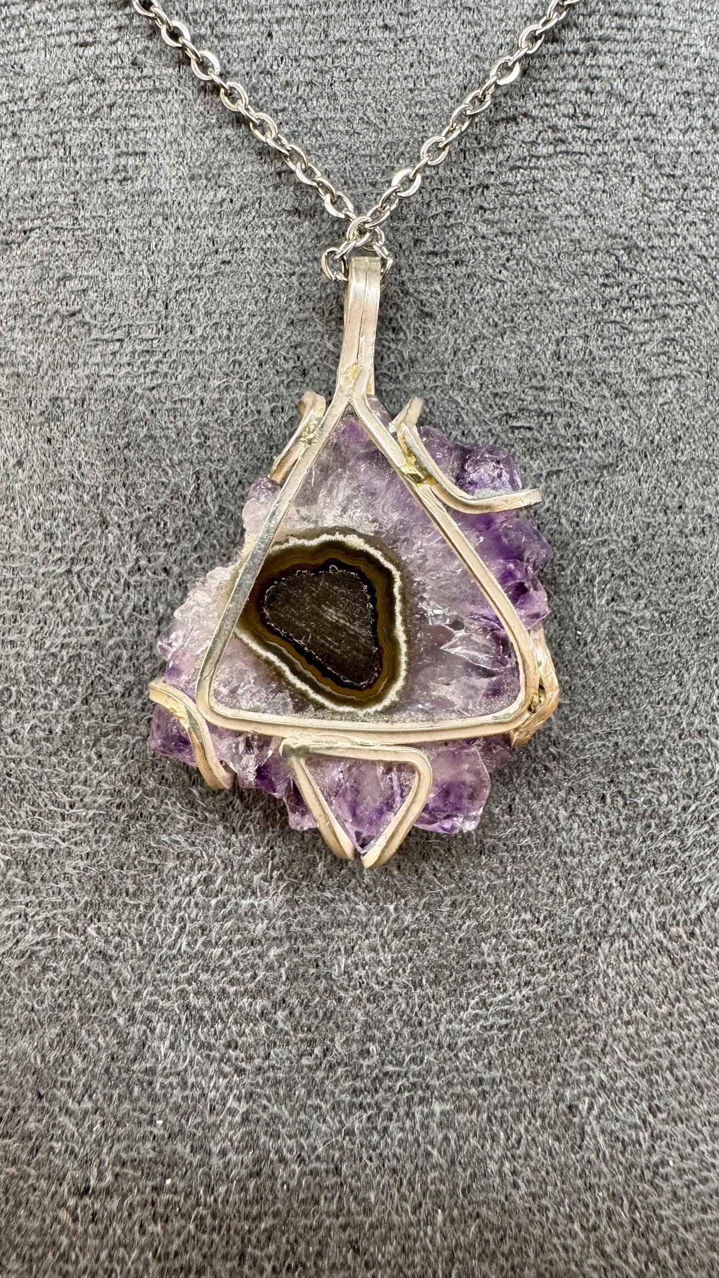 Estalacita de Amatista