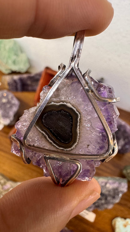 Amethyst-Stalaktit