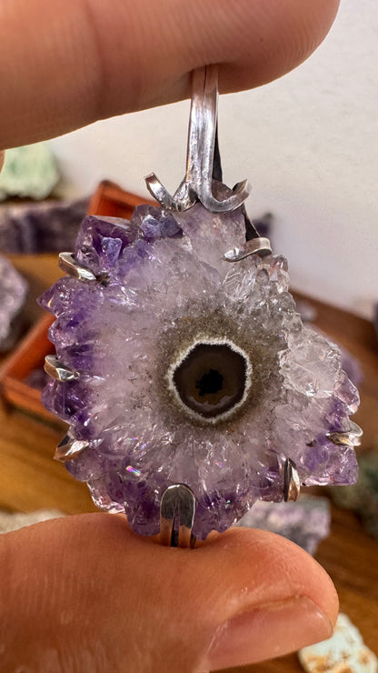 Amethyst-Stalaktit