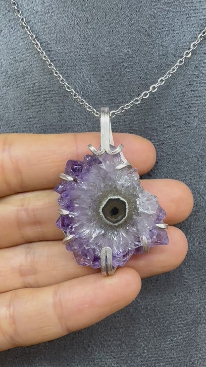 Amethyst-Stalaktit